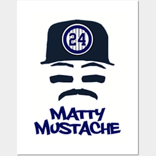 Matty Mustache Posters and Art